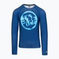 Чоловіча рашгард з довгим рукавом Pitbull Rashguard Logo Palms blue 3