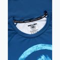 Чоловіча рашгард з довгим рукавом Pitbull Rashguard Logo Palms blue 5
