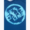 Чоловіча рашгард з довгим рукавом Pitbull Rashguard Logo Palms blue 6