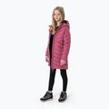 Пуховик дитячий 4F JKUDP003 dark pink
