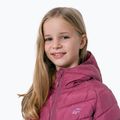 Пуховик дитячий 4F JKUDP003 dark pink 2