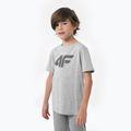 Футболка дитяча 4F JTSM002 cold light grey melange