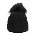 Шапка зимова жіноча 4F CAD010 deep black 2