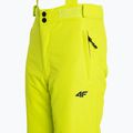 Штани лижні дитячі 4F JSPMN001 canary green 5
