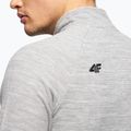Кофта лижна чоловіча 4F BIMP010 cold light grey melange 6