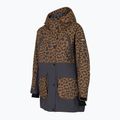 Куртка сноубордична жіноча 4F KUDS002 brown allover 7
