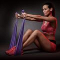 Стрічка опору Body Sculpture Bb 102Nc pink/purple/blue 5