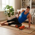 Валик для масажу Body Sculpture 3w1 BB 0231 black/orange 15