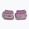 Обтяжувачі для зап'ясть Body Sculpture Bb 2700Uepk 2 x 0,5 kg grey/pink 2