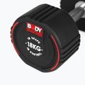 Гантеля гумова Body Sculpture TPU BW 133 18 kg black 5