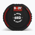 Гантеля гумова Body Sculpture TPU BW 133 6 kg black 4