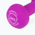 Гантеля гумова Body Sculpture BW 513 z PVC 2 kg purple 5