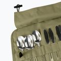 Набір столових приборів OFFLANDER Camping Cutlery Set with Case green 5