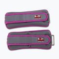 Обтяжувачі для зап'ясть Body Sculpture Bb 2700U 2 x 0,5 kg grey/purple 2
