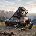 Намет даховий двомісний OFFLANDER Triangle Slim Wolf black 10