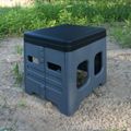 Туалет туристичний OFFLANDER Portable Folding Camping Toilet black 4