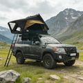 Намет даховий тримісний OFFLANDER Fold E 150 brown/black 9
