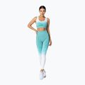 Легінси жіночі Carpatree Phase Seamless turquoise/white ombre 4