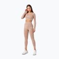 Лонгслів для тренувань жіночий Carpatree Yasmine Seamless beige stone wash 2