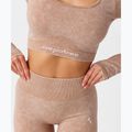 Лонгслів для тренувань жіночий Carpatree Yasmine Seamless beige stone wash 4