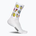 Велошкарпетки Luxa Donuts білі LUAMSDS