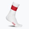 Велошкарпетки Luxa Flag біло-червоні LAM21SPFS