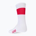 Велошкарпетки Luxa Flag біло-червоні LAM21SPFS 3