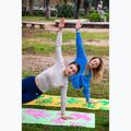 Килимок для йоги/фітнесу FORCEBAND Energy Yellow 4 мм green/yellow 5