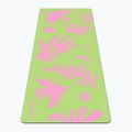 Килимок для йоги/фітнесу FORCEBAND Energy Pistachio 4 мм pistachio/pink 2