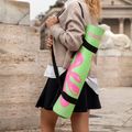 Килимок для йоги/фітнесу FORCEBAND Energy Pistachio 4 мм pistachio/pink 6