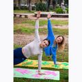 Килимок для йоги/фітнесу FORCEBAND Energy Pistachio 4 мм pistachio/pink 8