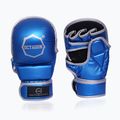 Рукавиці спарингові Octagon Mettalic MMA blue