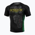 Чоловічий рашгард Octagon Premium Jiu Jitsu Family чорний/різнокольоровий