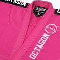 Гі для бразилського джиу-джитсу дитячі Octagon Caption pink 6