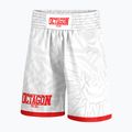 Шорти боксерські чоловічі Octagon Polska біло-червоний white