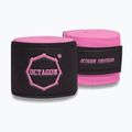 Бинти боксерські Octagon Fightgear Supreme Basic 500 см pink