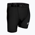 Шорти компресійні чоловічі Octagon Fight Wear black/white 3