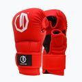 Рукавиці спарингові Octagon Legion Kevlar MMA red 2