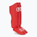 Захист для гомілок та стоп Octagon Legion Kevlar red
