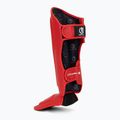 Захист для гомілок та стоп Octagon Legion Kevlar red 3