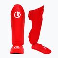 Захист для гомілок та стоп Octagon Legion Kevlar red 2