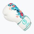 Рукавиці боксерські Octagon Legion Flower white/sea green 2