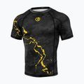 Rashguard чоловічий Octagon Legion Premium чорний/жовтий