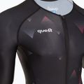Чоловічий триатлонний костюм Quest Aerofit Base чорний 3