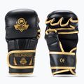 Рукавиці греплінгові DBX BUSHIDO Master MMA чорний/золотий