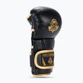 Рукавиці греплінгові DBX BUSHIDO Master MMA чорний/золотий 4