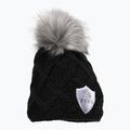 Шапка зимова жіноча FERA Equestrian Swarovski Snowflake black
