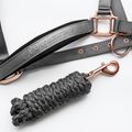 Недоуздок для коня dla konia FERA Equestrian Basic Full grey 2