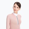 Сорочка для змагань лонгслів жіноча FERA Equestrian Stardust rose 2