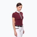 Сорочка для змагань жіноча FERA Equestrian Stardust burgundy